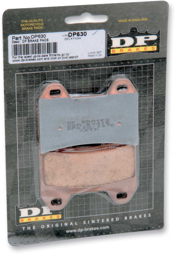 DP Brakes - DP Brakes Standard Sintered Metal Brake Pads - Brembo Four-Piston (Dual Pin) - DP630