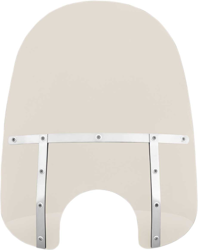 Memphis Shades - Memphis Shades Memphis Fats Windshield (7in. Cutout) - 21in. - Solar - MEM3419