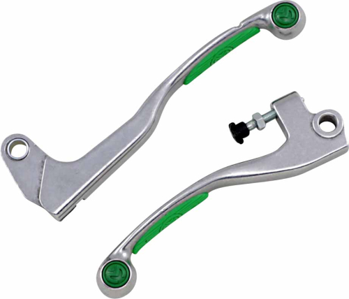 Moose Racing - Moose Racing Competition Lever Set - Green - 1SGWE49