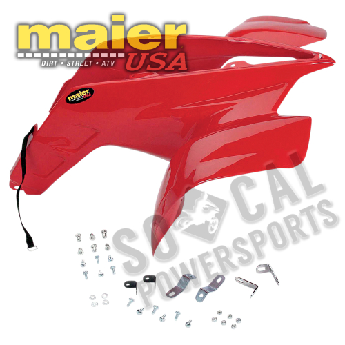 Maier Mfg - Maier Mfg Front Fender - Red - 117202