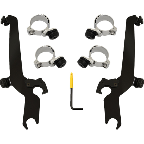 Memphis Shades - Memphis Shades No-Tool Trigger Lock Sportshield Mounting Kits - Black - MEB2069