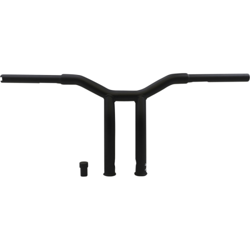 Burly Brand - Burly Brand 1-1/4in. Dominator Handlebar - Matte Black - Raked - 10in. End Rise - B12-6051SB