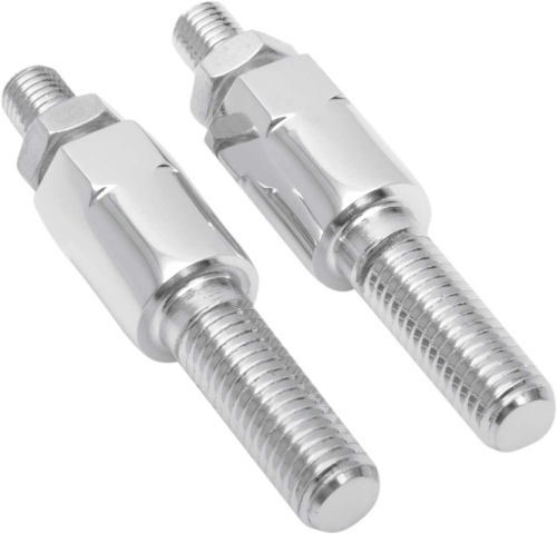 Drag Specialties - Drag Specialties Front Turn Signal Relocation Kits - 5/16in.-24/10mm x 1.5 thread - 2020-0372