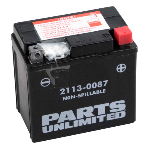 Parts Unlimited - Parts Unlimited AGM Factory Activated Maintenance-Free Battery - CTZ7S