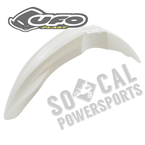 UFO Plastics - UFO Plastics Front Fender - White - KA04723-047