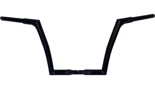 Fat Baggers, Inc. - Fat Baggers, Inc. 1-1/4in. EZ Install Flat Top Handlebars - Gloss Black - 708012-B