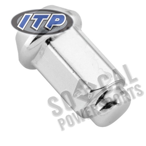 ITP - ITP Lug Nuts - 10mm x 1.25, 60 deg. Tapered, 14mm Head - ALUG14BX