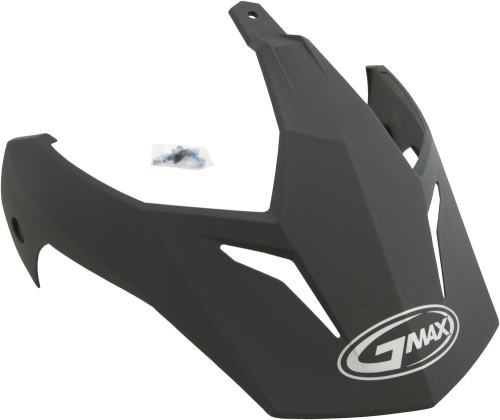 G-Max - G-Max Visor with Screws for GM-11/S Helmets - Matte Black - G011070