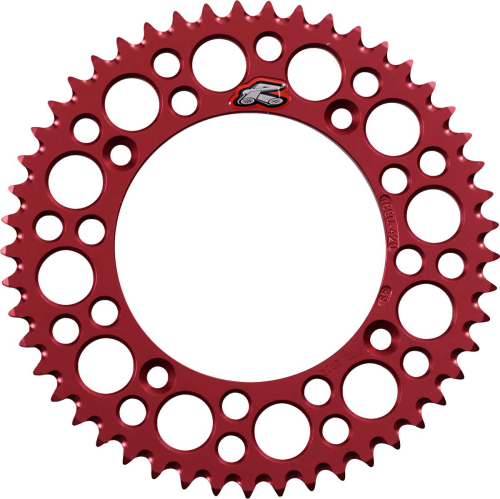 Renthal - Renthal Ultralight Rear Sprocket - Red - 49T - 189U-420-49GRRD
