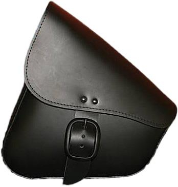 Willie & Max - Willie & Max Leather Swingarm Bag - Matte Black Buckle - 59893-00