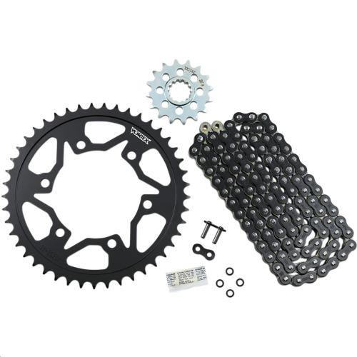 Vortex - Vortex WSS Warranty Chain and Sprocket Kit - Black - CK6453