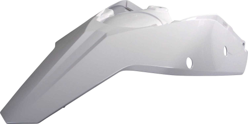 Polisport - Polisport Rear Fender - KTM White - 8567900013