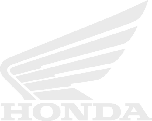 Factory Effex - Factory Effex Logo 3 Pack Stickers - Honda Wing - White - 04-2692