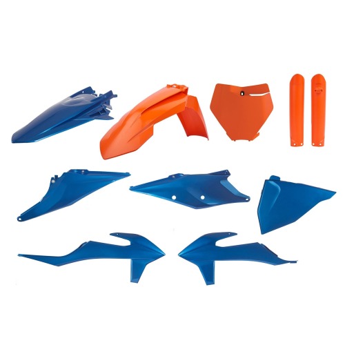 Polisport - Polisport Plastic Kit - Blue Metal Flow - 91053