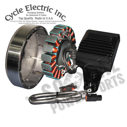 Cycle Electric - Cycle Electric 80 Series 50 AMP 3-Phase Alternator Kit - CE-84T-04