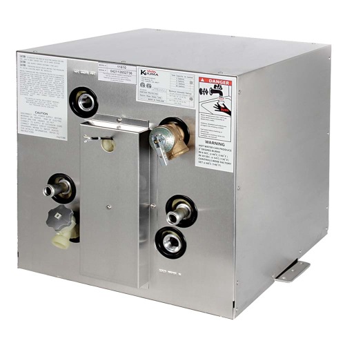 Kuuma Products - Kuuma 6 Gallon Water Heater - 120V Front Heat Exchange Side Mount