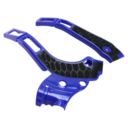 Acerbis - Acerbis X-Grip Frame Guards - Blue/Black - 2464741034