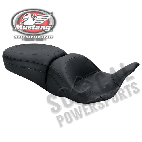 Mustang - Mustang 1-Piece Lowdown Touring Seat - No Studs - 79700