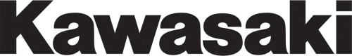 Factory Effex - Factory Effex Die Cut Sticker - 1ft. Logo - Kawasaki - Black - 12-94114