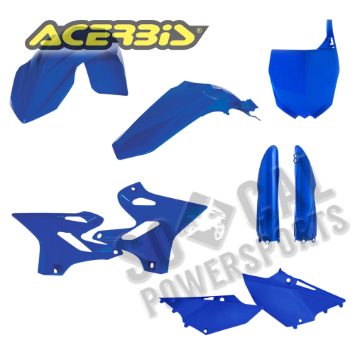 Acerbis - Acerbis Full Plastic Kit - Blue - 2402960211