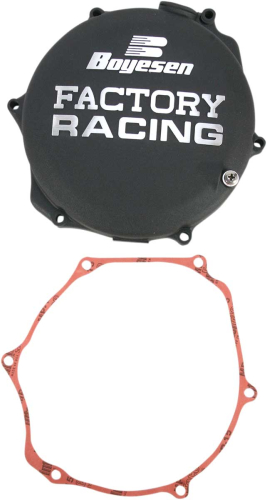 Boyesen - Boyesen Factory Clutch Cover - Black - CC-26AB