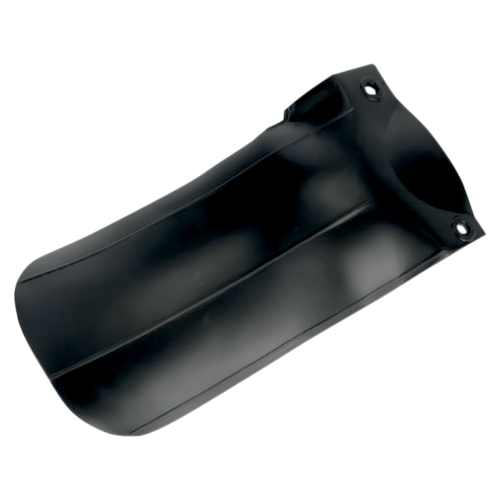 UFO Plastics - UFO Plastics Rear Shock Mud Plate - Black - YA02819001