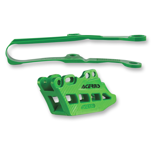 Acerbis - Acerbis Chain Guide and Slider Kit - Green - 2449450006