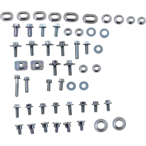 Bolt MC Hardware - Bolt MC Hardware Full Plastic Fastener Kit - YAM-PFK1