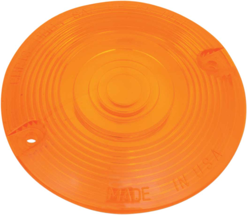 Chris Products - Chris Products Turn Signal Lens Flat Style - Amber - DHD4A