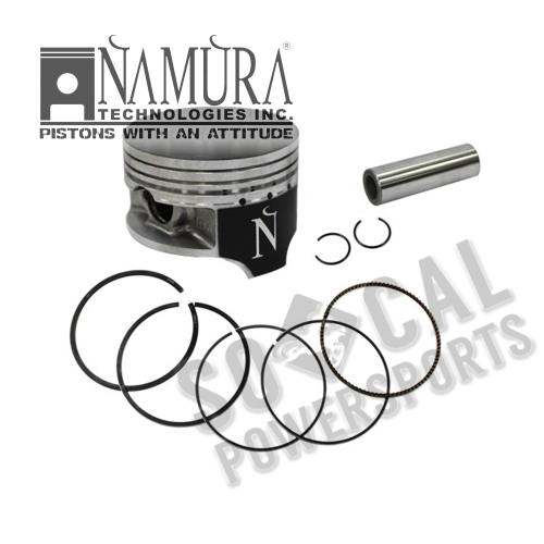 Namura Technologies - Namura Technologies Piston Kit - 1.00mm Oversize to 66.97mm, 9.2:1 Compression - NA-30000-4