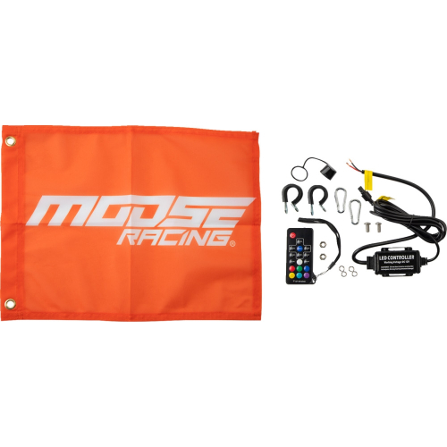 Moose Racing - Moose Racing Premium RGB Whip It Light Rod - 5ft. - SB-RGBR-151-PU