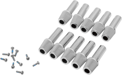 Drag Specialties - Drag Specialties Replacement Trip Meter Reset Knob - Chrome - 21-0853B-PB