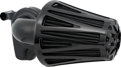 Arlen Ness - Arlen Ness Monster Sucker Air Cleaner Kit with Cover - CrossFire/Black - 600-086