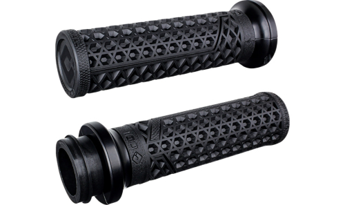 ODI - ODI Vans V-Twin TBW Lock-On Grips - Black - V31VITWB-MB