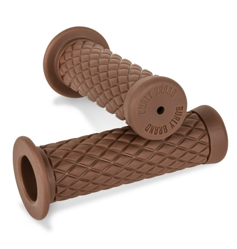 Burly Brand - Burly Brand Diamondback 7/8in. Grips - Black - B16-1005