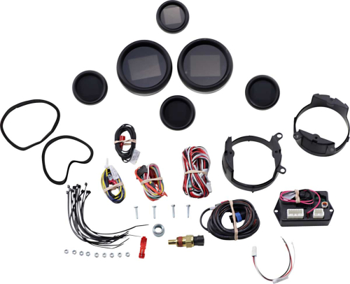 Dakota Digital - Dakota Digital MLX Series 6 Gauges Set  - Black - MLX-8696-K