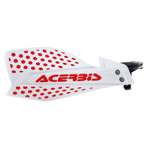 Acerbis - Acerbis Ultimate X Handguard - White/Red - 2645481030