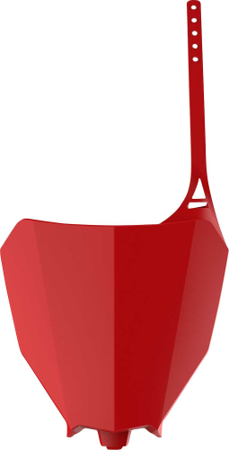 Polisport - Polisport Front Number Plate - Red - 8667200001