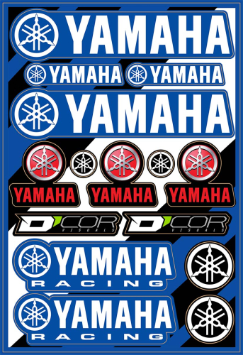DCOR - DCOR Decal Sheet - Yamaha 2.0 - 40-50-101