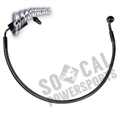 Magnum - Magnum Black Pearl Designer Series ABS Front Lower Brake Line Kit - AS47007
