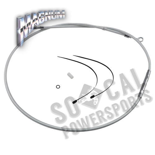 Magnum - Magnum Sterling Chromite II High Efficiency Braided Clutch Cable - 70 11/16in. - 32128HE