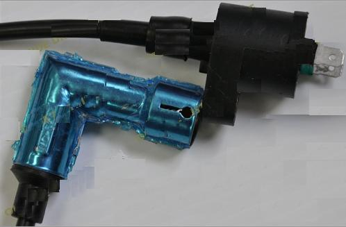 Outside Distributing - Outside Distributing Ignition Coil - 4 Strokes - Horizontal - GY6 - 08-0304