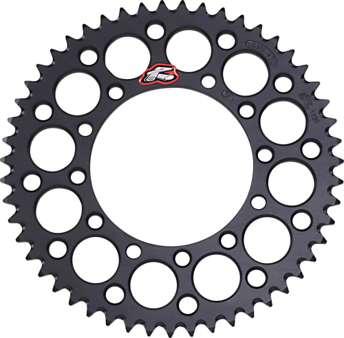 Renthal - Renthal Ultralight Rear Sprocket - Black - 51T - 191U-420-51GEBK