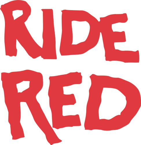 Factory Effex - Factory Effex Logo 3 Pack Stickers - Ride Red - Red - 04-2674