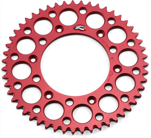 Renthal - Renthal Ultralight Rear Sprocket - Red - 51T - 154U-520-51GRRD