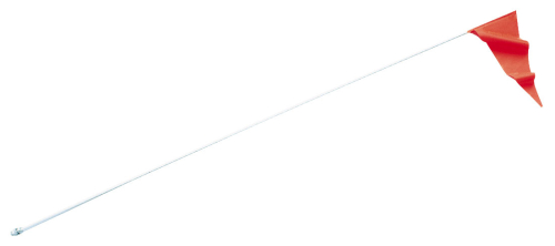 Safety Vehicle Emblem - Safety Vehicle Emblem Fiberglass Antenna - 6ft. - with Bolt - 9B