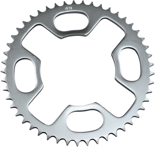 Parts Unlimited - Parts Unlimited Steel Rear Sprocket - 49T - 64511-24201