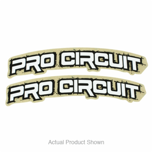 Pro Circuit - Pro Circuit Retro Fender Sticker - DC0010-RETRO