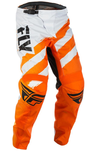 Fly Racing - Fly Racing F-16 Youth Pants (2018) - 371-93818 - Orange/White - 18