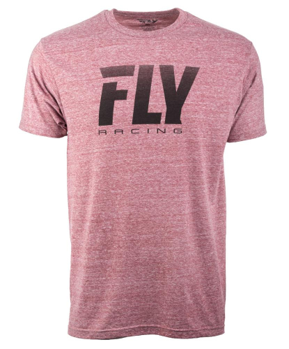 Fly Racing - Fly Racing Logo Fade T-Shirt  - 352-1019M - Onyx - Medium